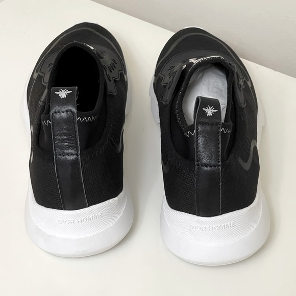 SOLD 😃 NIB AUTHENTIC DIOR Women’s Black & White Sneakers Sz. EU 40 /  US 9.5 - Picture 7 of 10